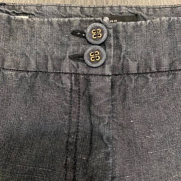 Weekend Max Mara Cotton Linen Blend Relaxed Fit Pants Size 4 - Picture 3 of 12